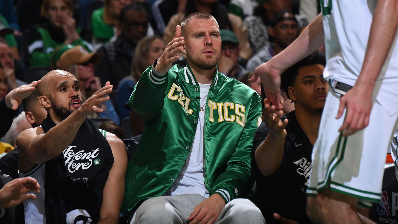 Sources - Celtics' Kristaps Porzingis is expected to exit for the start of the ECF Championship