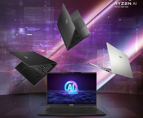AMD Ryzen AI 800 laptops from MSI