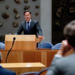 In Rutte's last debate, he clashed equally forcefully with the new coalition