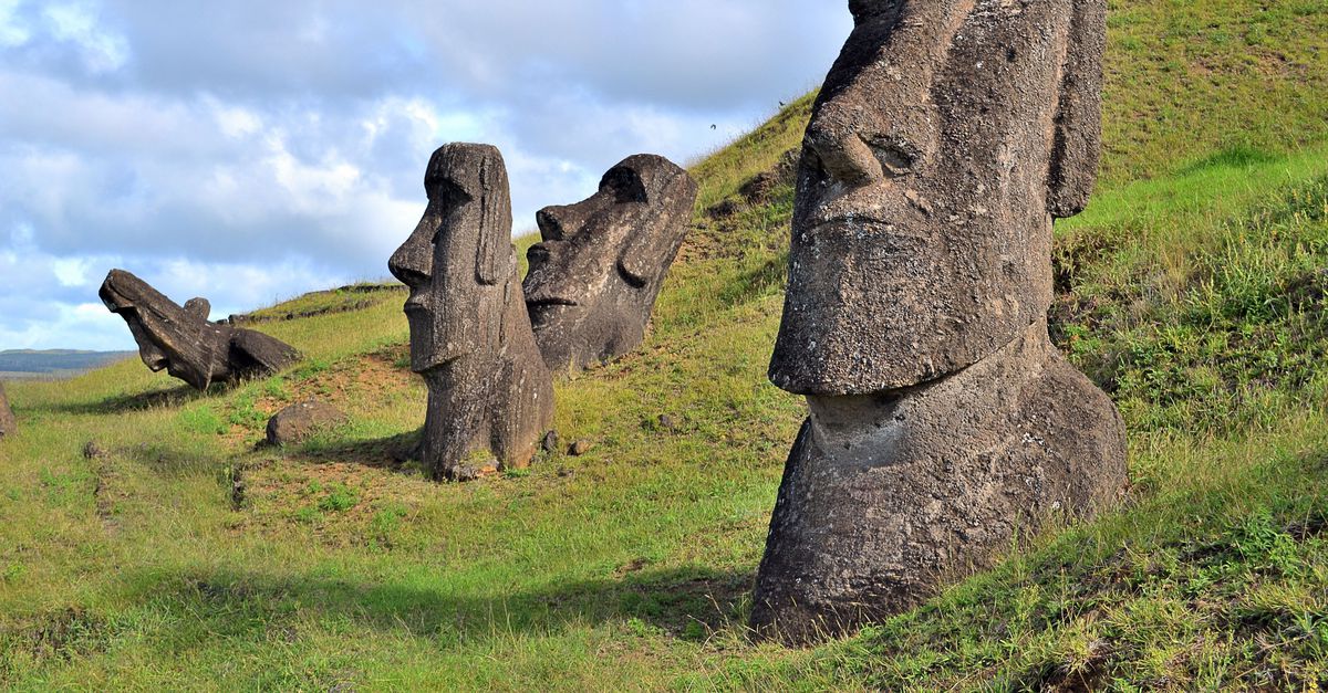 Disastrously large numbers of people have never lived on Easter Island