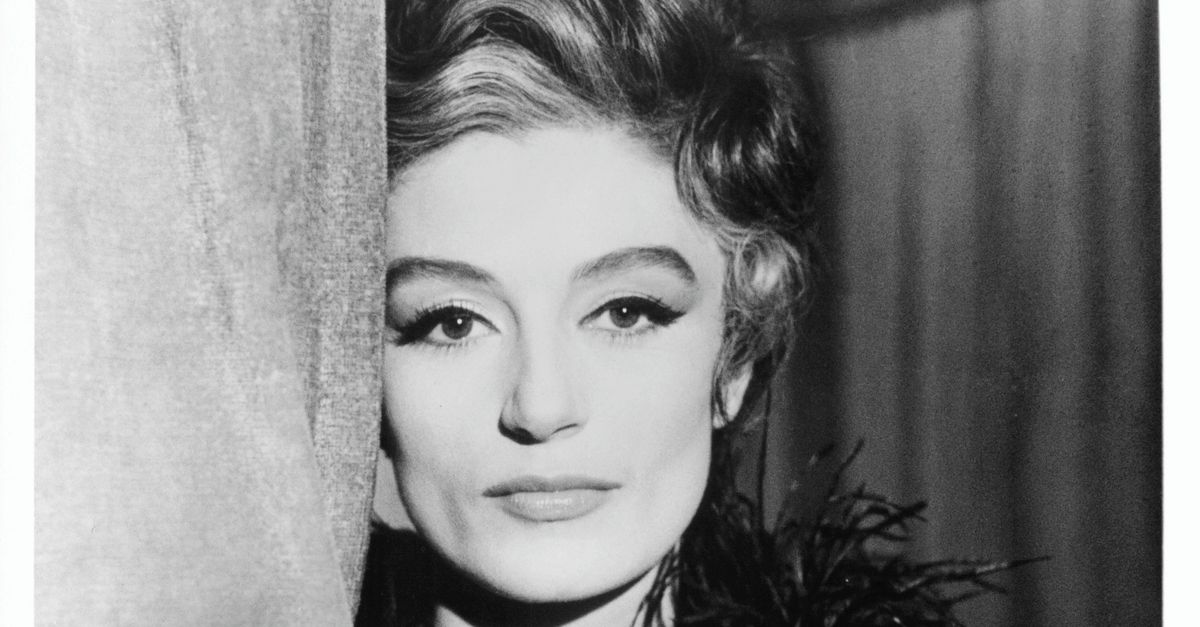 Gorgeous, sad and mysterious - Anouk Aimee (92 years old) was the singer of the art film