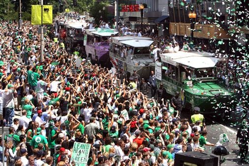 How to Get to the Boston Celtics Championship Parade