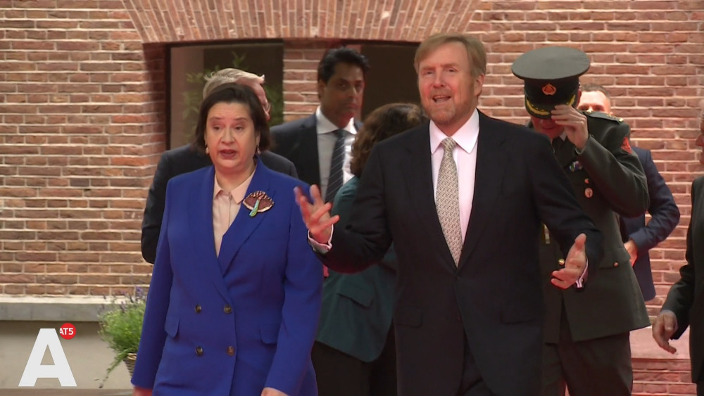 The King opens the Hart Museum: “This smile will never leave my face.”