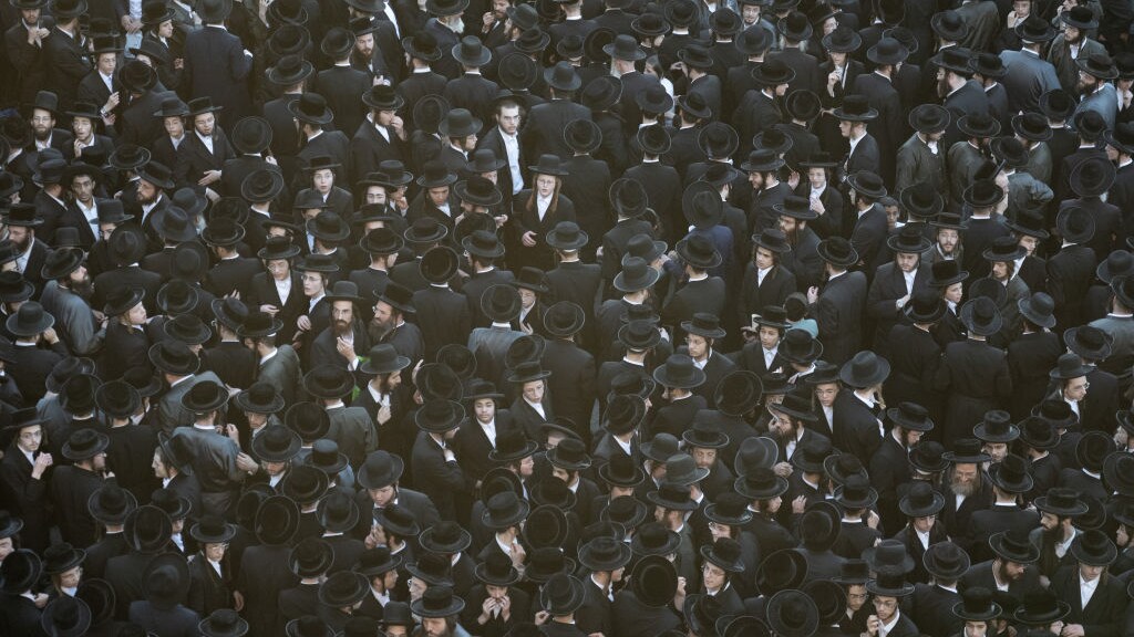 At the end of June, a group of ultra-Orthodox Jews protested against compulsory military service.