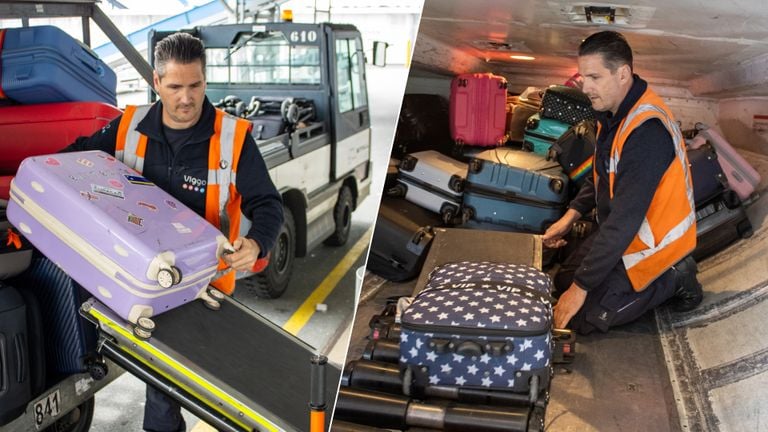 Lifting tools help make Arnaud's job easier (Photo: Eindhoven Airport).