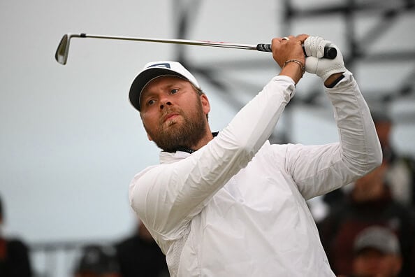 Daniel Brown leads Shane Lowry after first round of The Open Championship