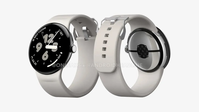 Google Pixel Watch 3 XL renders via OnLeaks