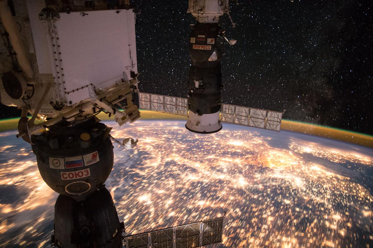 The International Space Station will be visible in the evening this weekend.