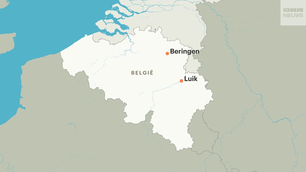 Beringen and Liege are just over 45 minutes' drive from each other.