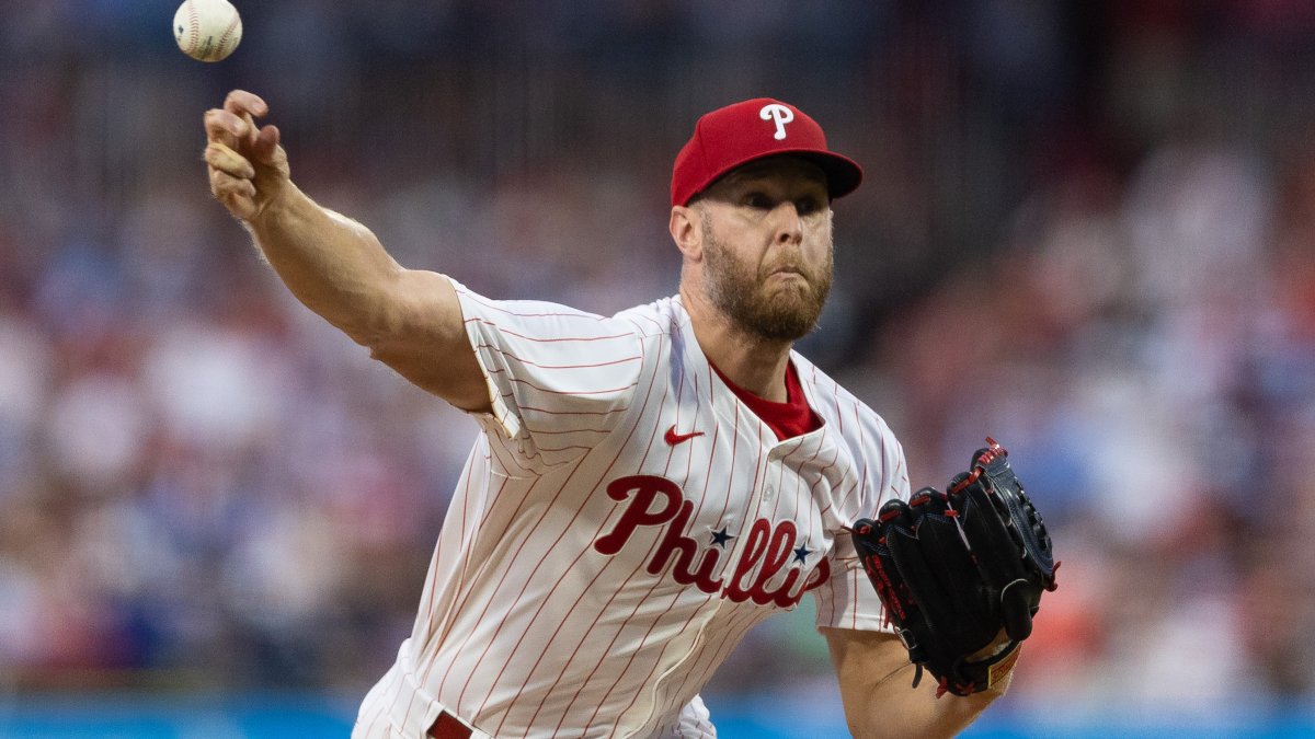 Zack Wheeler exits game against Dodgers early with lower back injury - NBC Sports Philadelphia