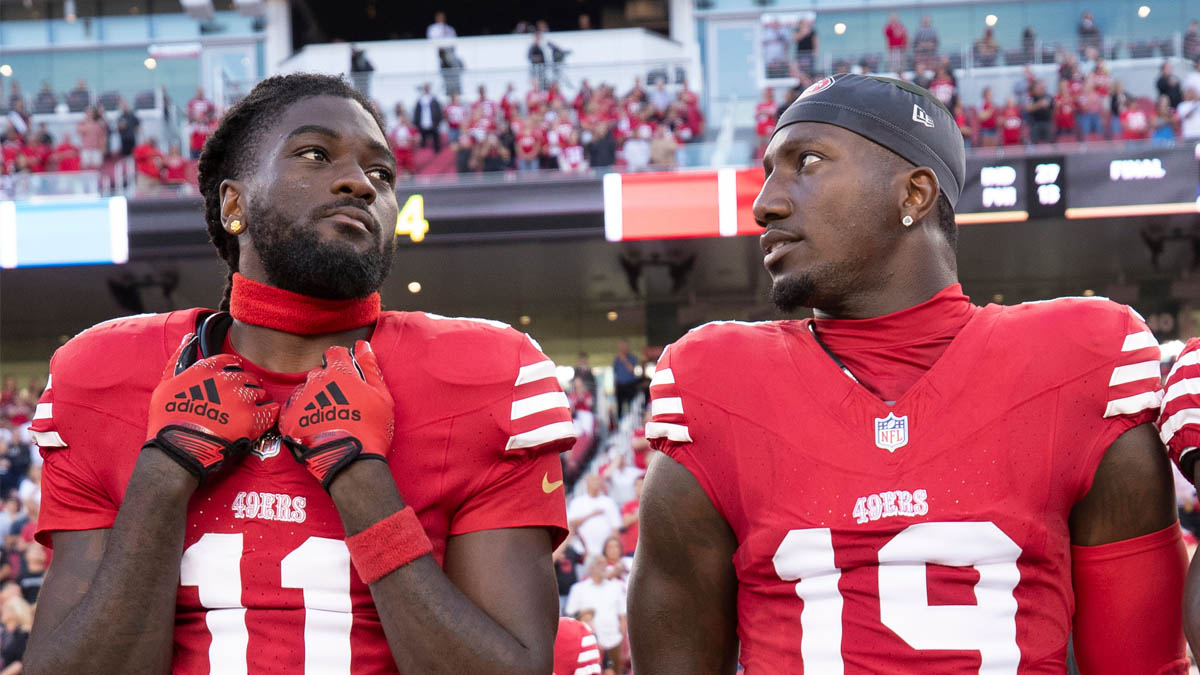 Deebo Samuel says Brandon Aiyuk's trade request to 49ers is just a negotiation - NBC Sports Bay Area & California