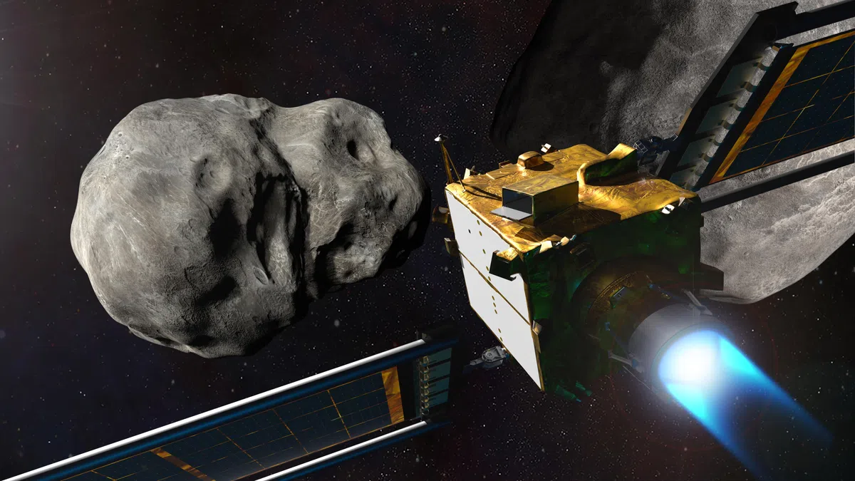 NASA-missie verandert vorm en baan van asteroïde meer dan gedacht