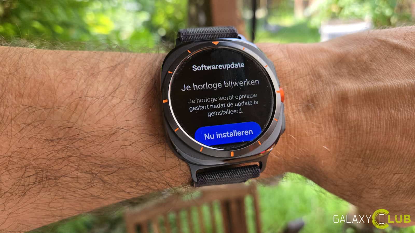 Samsung Galaxy Watch Ultra update available: better battery